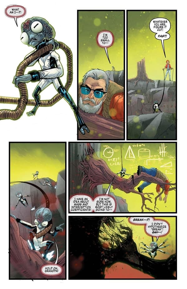 Interior preview page from Ben 10 #5
