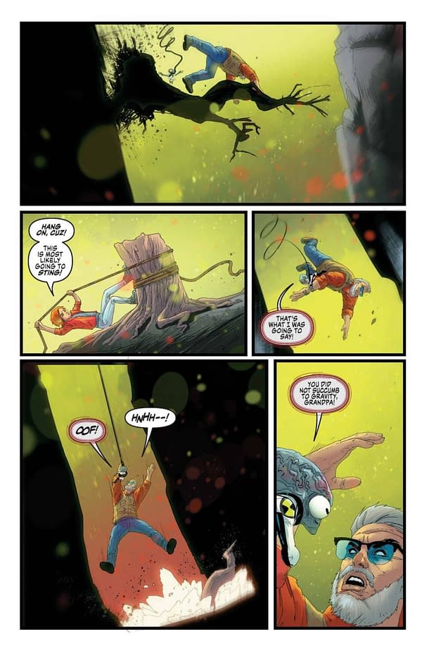Interior preview page from Ben 10 #5