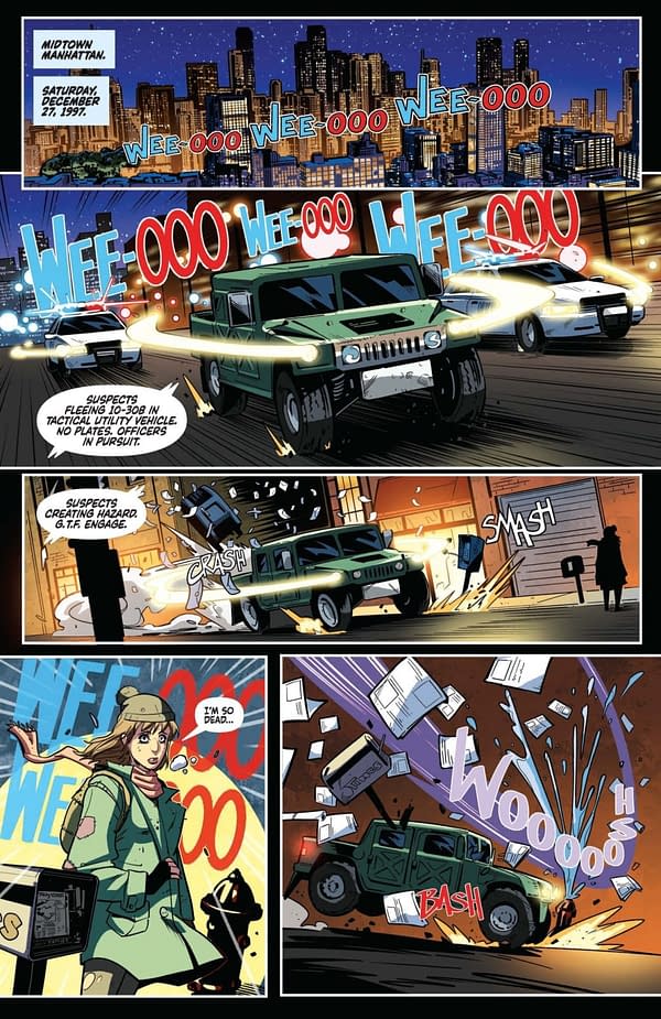 Interior preview page from Gargoyles #2
