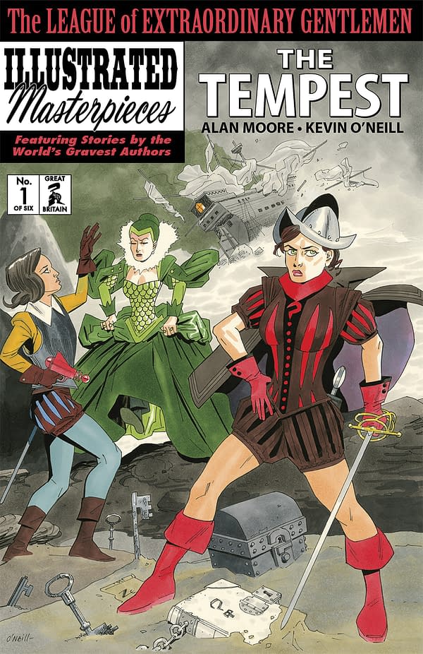 Alan Moore and Kevin O'Neill Have Two Comics Out in June &#8211; and We Have Two Pages From Them