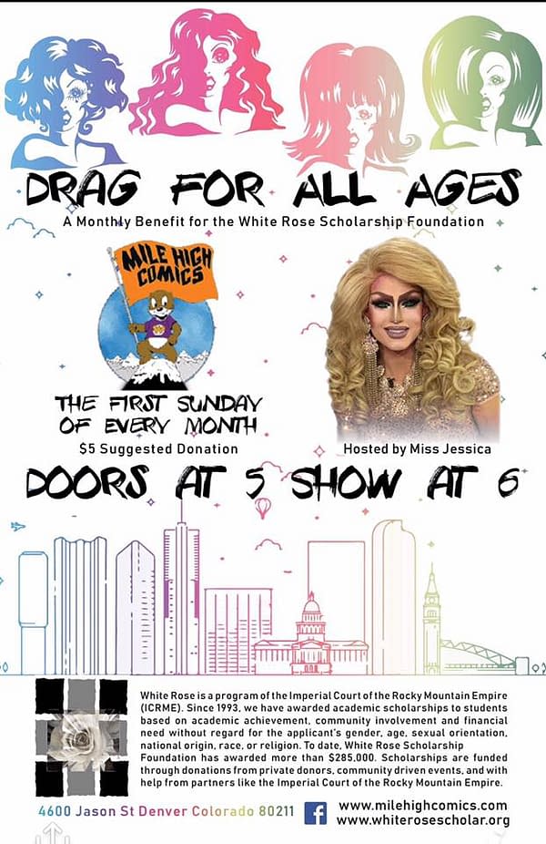 Mile High Comics Launches All-Ages Drag Shows, the First Sunday of Every Month