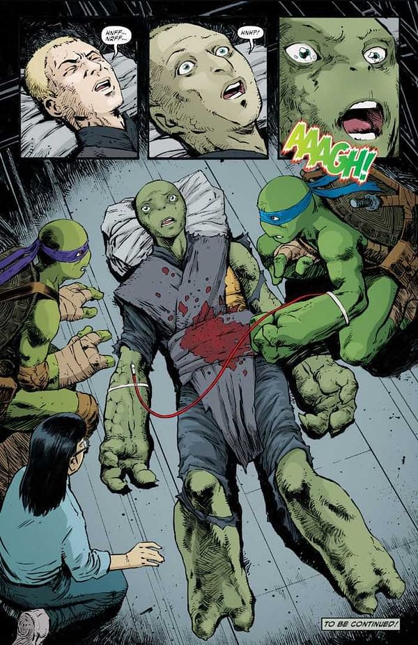 TMNT #95: The First Appearance of a New Female Turtle (SPOILERS)