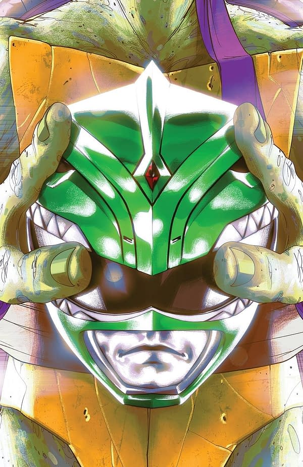 Power Rangers TMNT #5 1-In-25 Cover