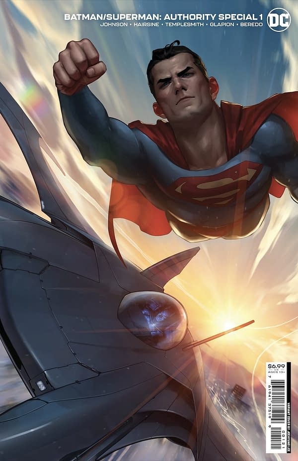 Cover image for BATMAN SUPERMAN AUTHORITY SPECIAL #1 (ONE SHOT) CVR B JEEHYUNG LEE CARD STOCK VAR