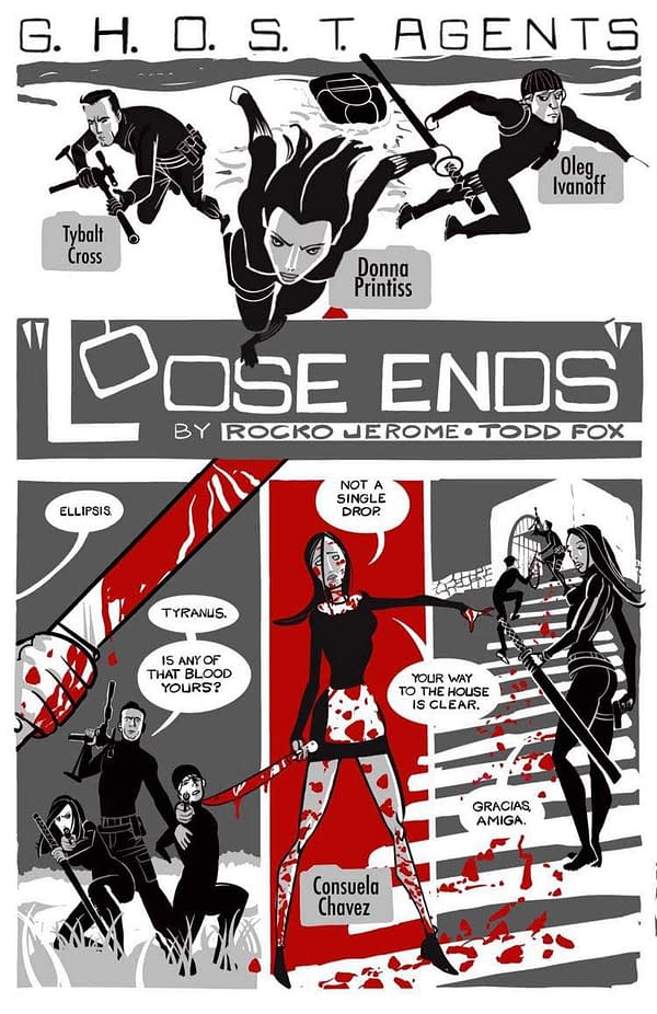 GHOST Agents: Crimson Reckoning art by Todd Fox