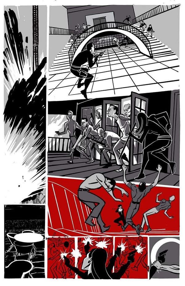 GHOST Agents: Crimson Reckoning art by Todd Fox