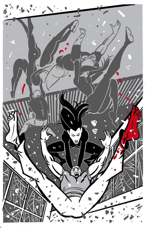 GHOST Agents: Crimson Reckoning art by Todd Fox