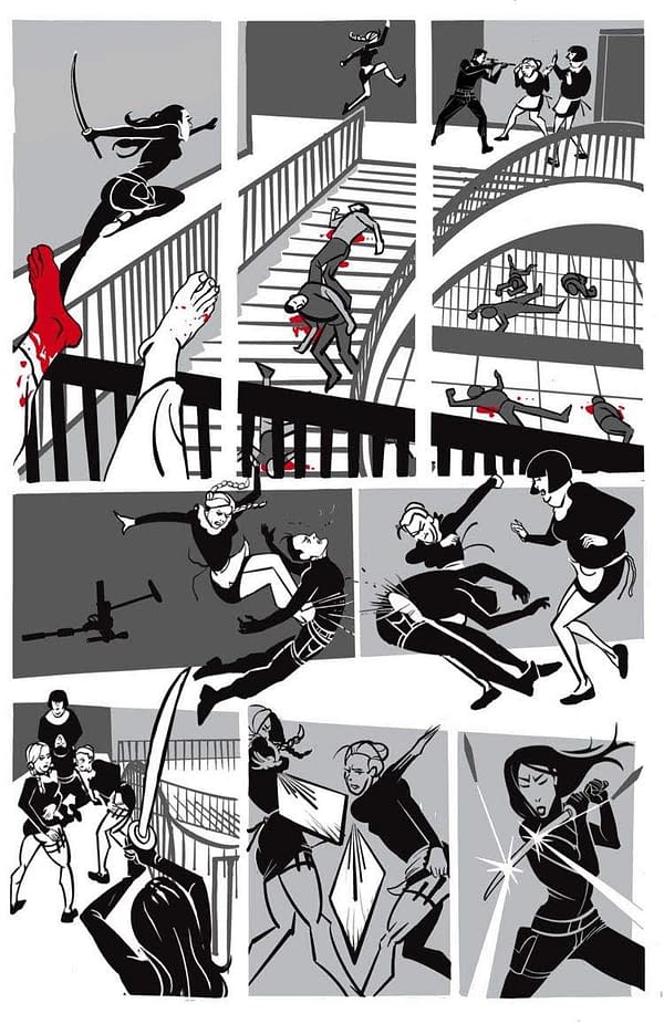 GHOST Agents: Crimson Reckoning art by Todd Fox