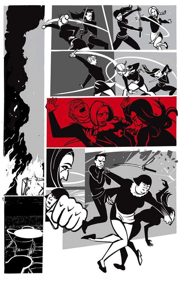 GHOST Agents: Crimson Reckoning art by Todd Fox