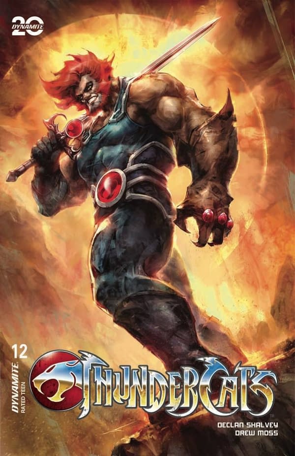 Cover image for THUNDERCATS #12 CVR ZE 10 COPY FOC INCV IVAN TAO FOIL