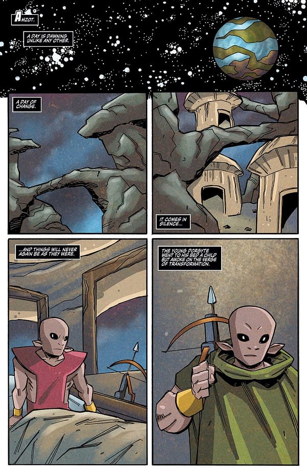 Interior preview page from Herculoids #4