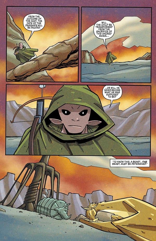 Interior preview page from Herculoids #4