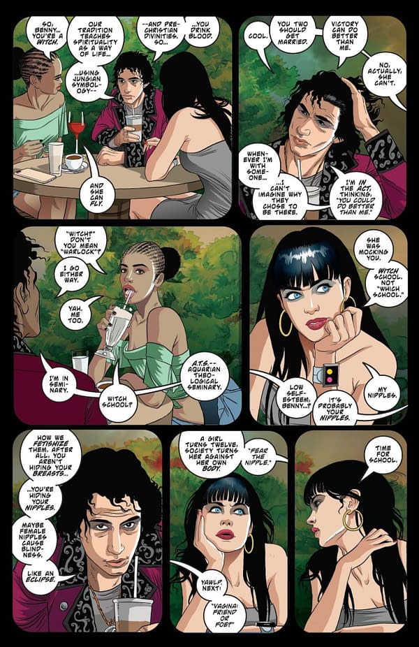 Interior preview page from Vampirella #9