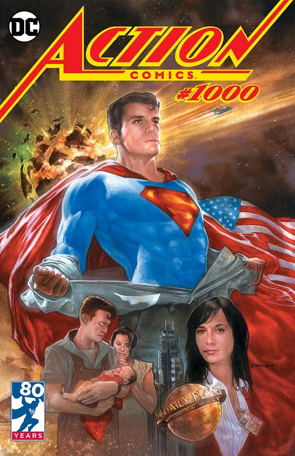 More Action Comics #1000 Covers from Jim Lee, Olivier Coipel, Dave Dorman, and Felipe Massafera