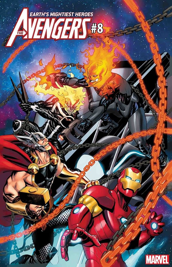 It's Cosmic Ghost Rider vs The Marvel Universe in Marvel's Fall Variants