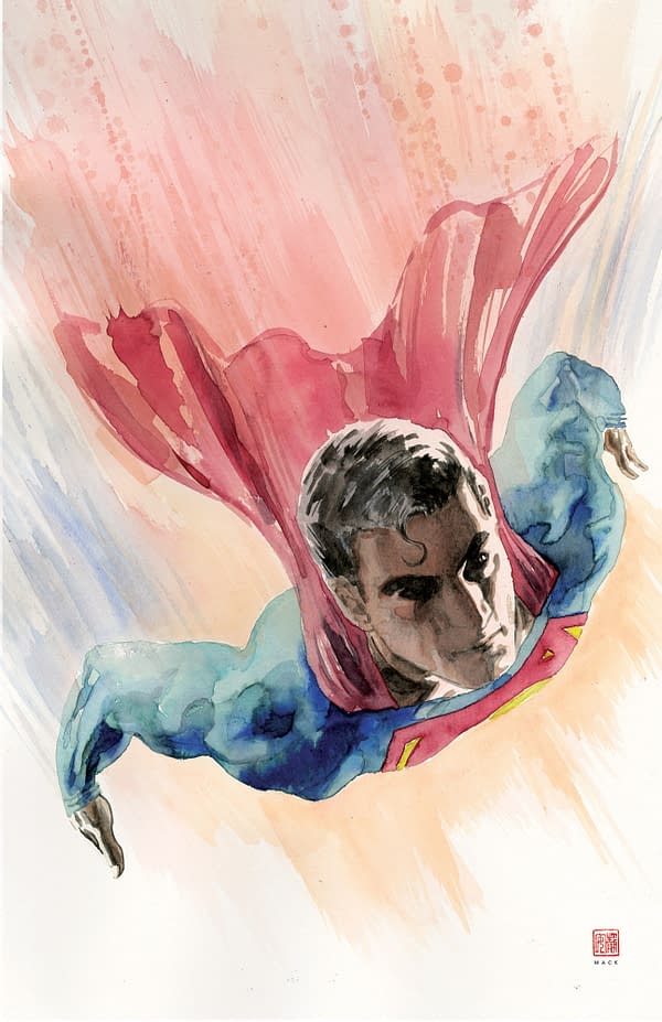 4 David Mack Covers for Action Comics and Superman