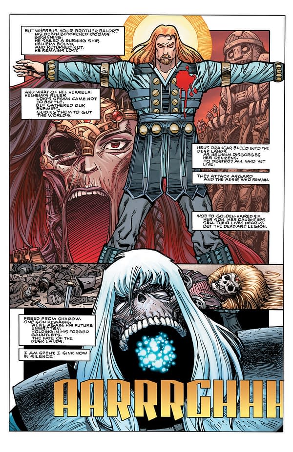 Walt Simonson Brings Back Ragnarök For The Breaking of Helheim &#8211; Along WitH Usagi Yojimbo?