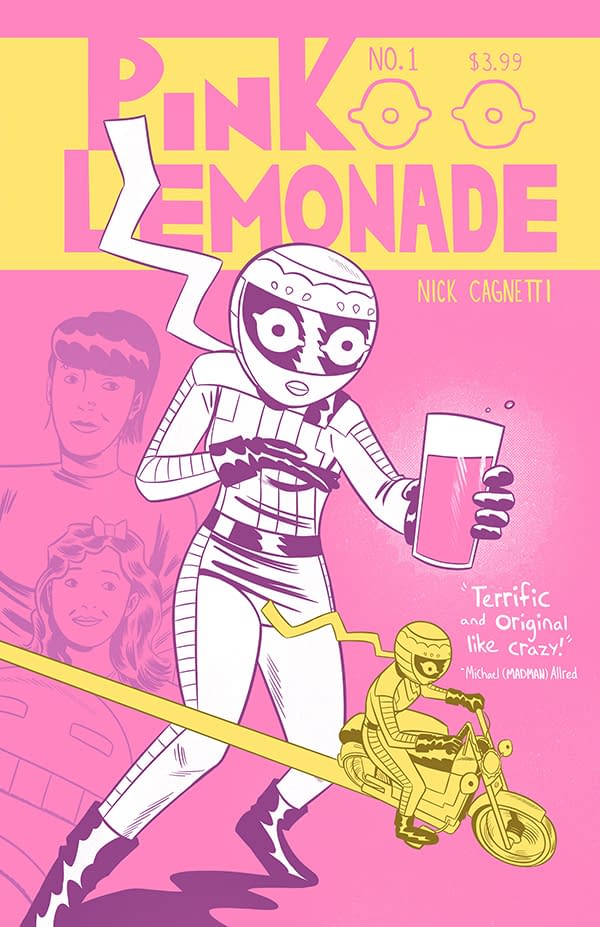 Exclusive First Look at Pink Lemonade #1 Covers, Debuting Now at HeroesCon