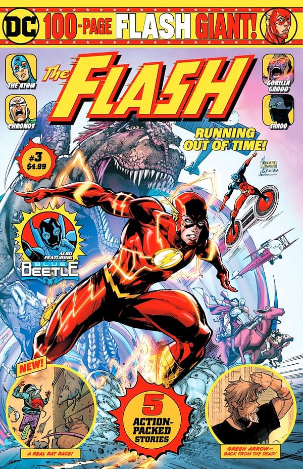 Flash Giant #3 Gets Its Credits &#8211; Gail Simone, Clayton Henry, Josh Trujillo, Andie Tong