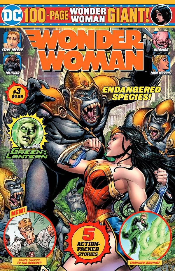 Wonder Woman 100-Page Giant #3 Gets Credits &#8211; Amanda Conner, Jimmy Palmiotti, Scott Kolins, Daniel Sampere and Juan Albarran