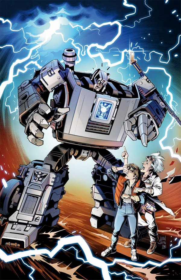 IDW Publishes Transformers/Back To The Future in October.