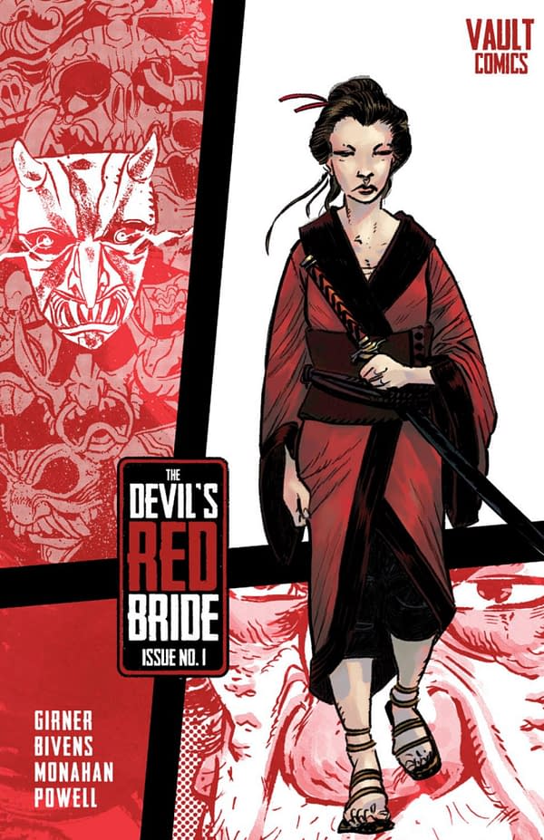 The Devil's Red Bride #1 cover. Credit: Vault Comics