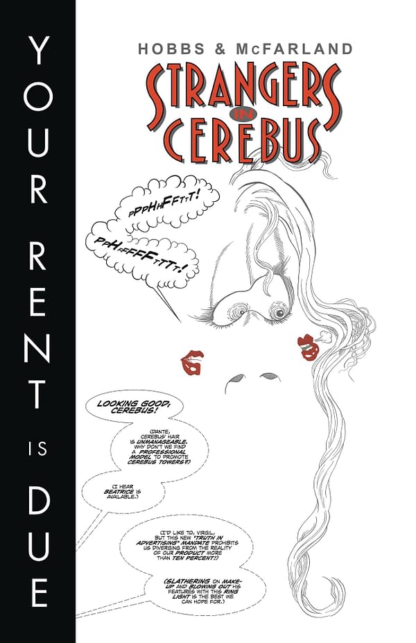 Dave Sim Does Terry Moore With Strangers In Cerebus