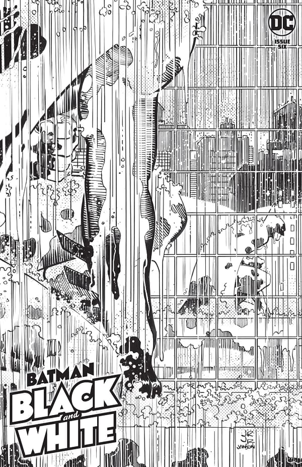 Cover image for BATMAN BLACK AND WHITE #6 (OF 6) CVR A JOHN ROMITA JR & KLAUS JANSON