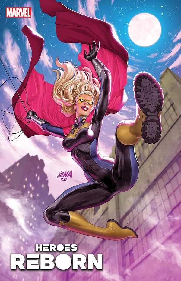 Cover image for HEROES REBORN NIGHT-GWEN #1
