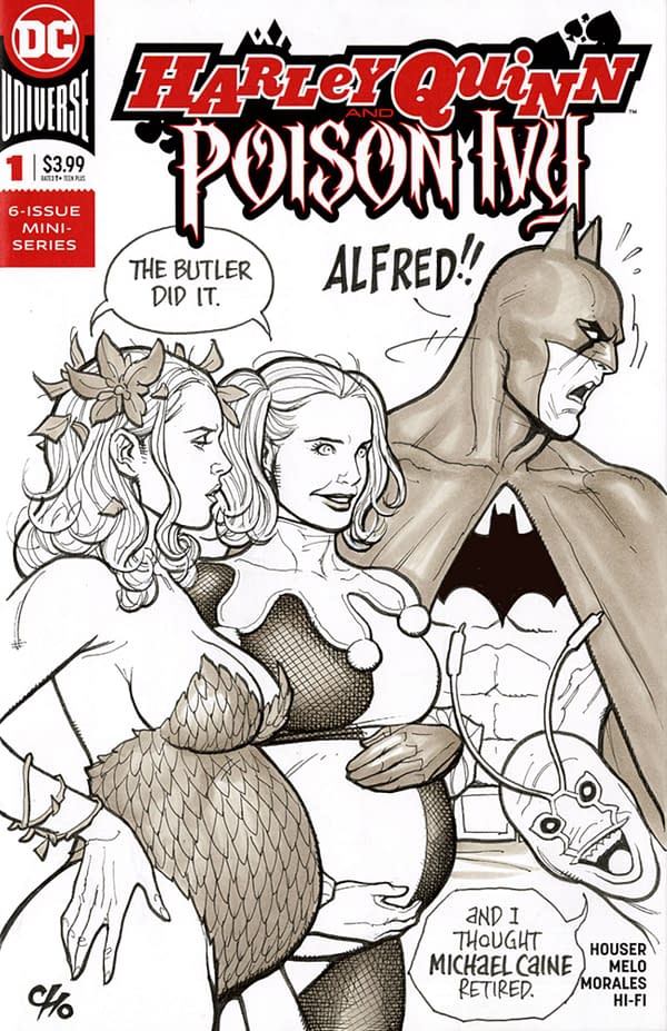 Frank Cho's Sketch Covers From Batltimore Comic Con