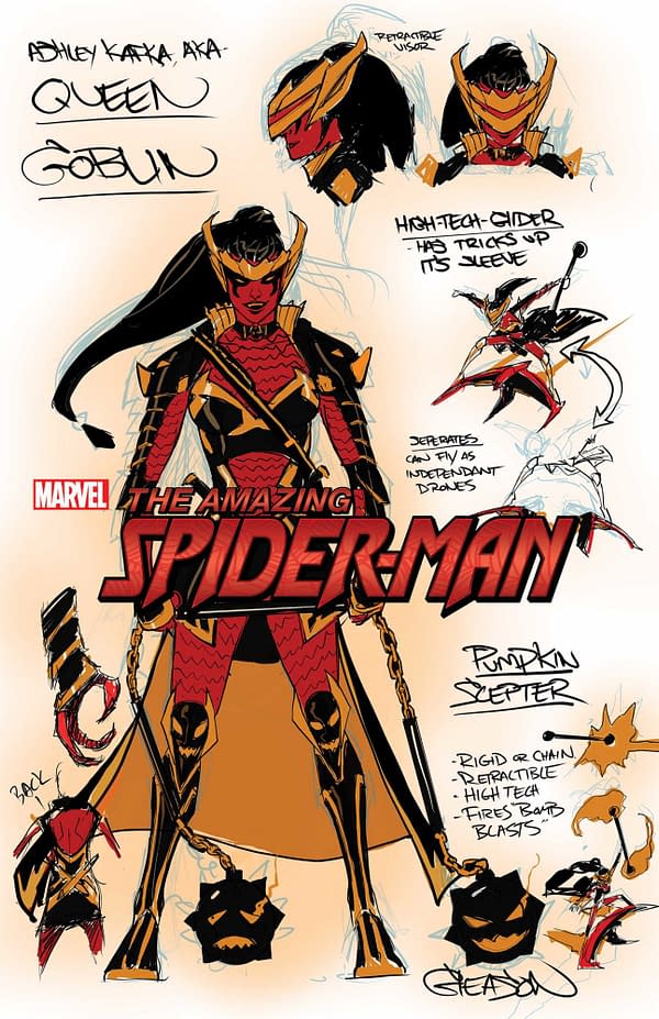 Marvel Spills Identity Of Spider-Man's Queen Goblin On Variant Cover