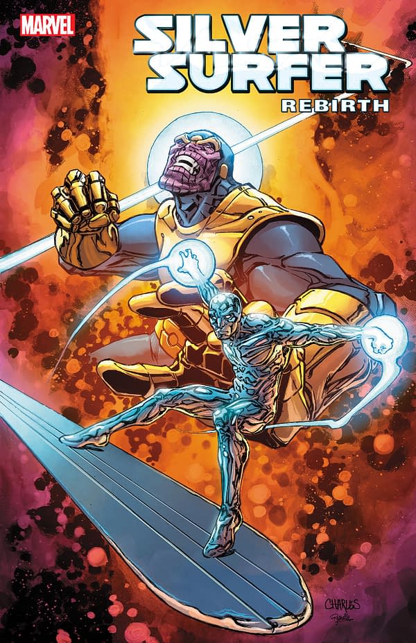 Cover image for SILVER SURFER REBIRTH 2 CHARLES VARIANT
