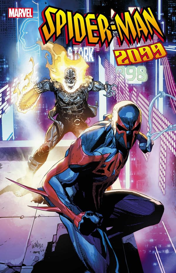 Cover image for SPIDER-MAN 2099: EXODUS ALPHA #1 LEINIL YU COVER