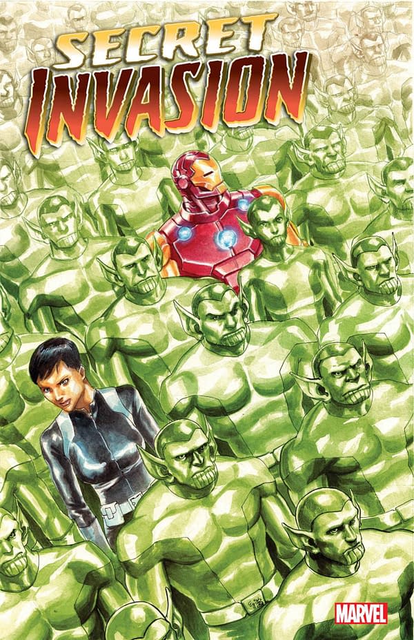 Cover image for SECRET INVASION #3 E.J. SU COVER