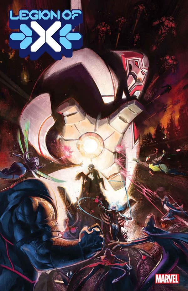Cover image for LEGION OF X #10 BEN HARVEY COVER