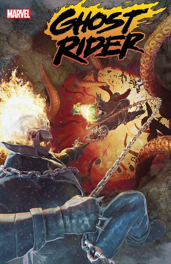 Cover image for GHOST RIDER #15 BJORN BARENDS COVER