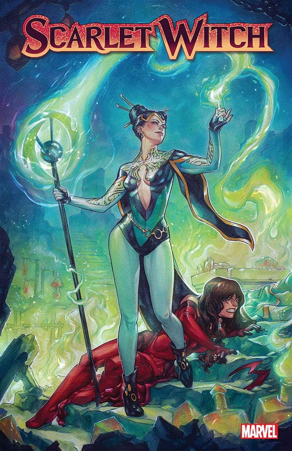 Cover image for SCARLET WITCH 7 MEGHAN HETRICK VARIANT [G.O.D.S.]