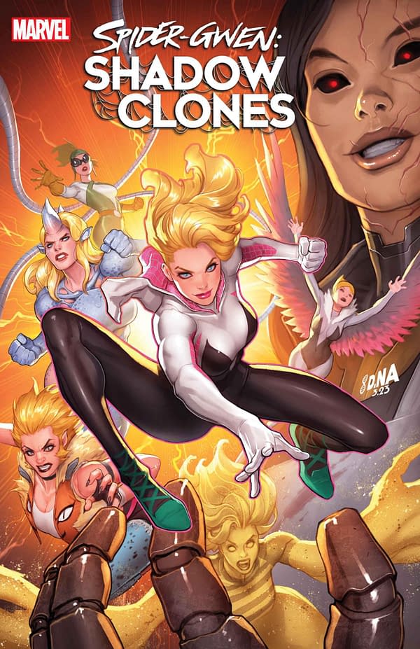 Cover image for SPIDER-GWEN: SHADOW CLONES #5 DAVID NAKAYAMA COVER