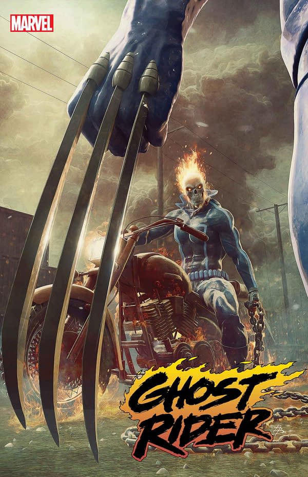 Cover image for GHOST RIDER 17 BJORN BARENDS VARIANT