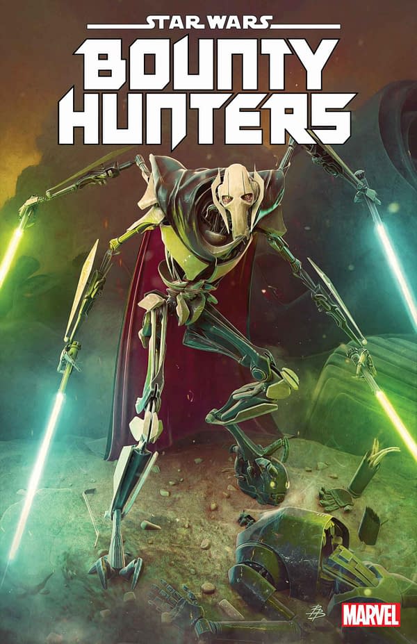 Cover image for STAR WARS: BOUNTY HUNTERS 38 BJORN BARENDS GENERAL GRIEVIOUS VARIANT [DD]