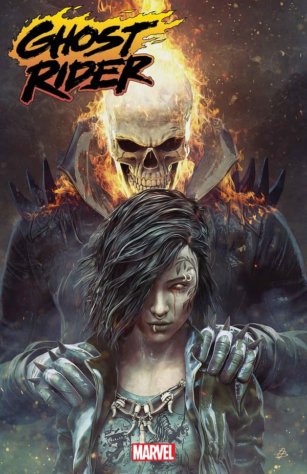 Cover image for GHOST RIDER #18 BJORN BARENDS COVER