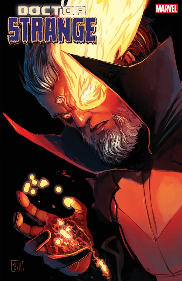 Cover image for DOCTOR STRANGE 7 STEPHANIE HANS VARIANT