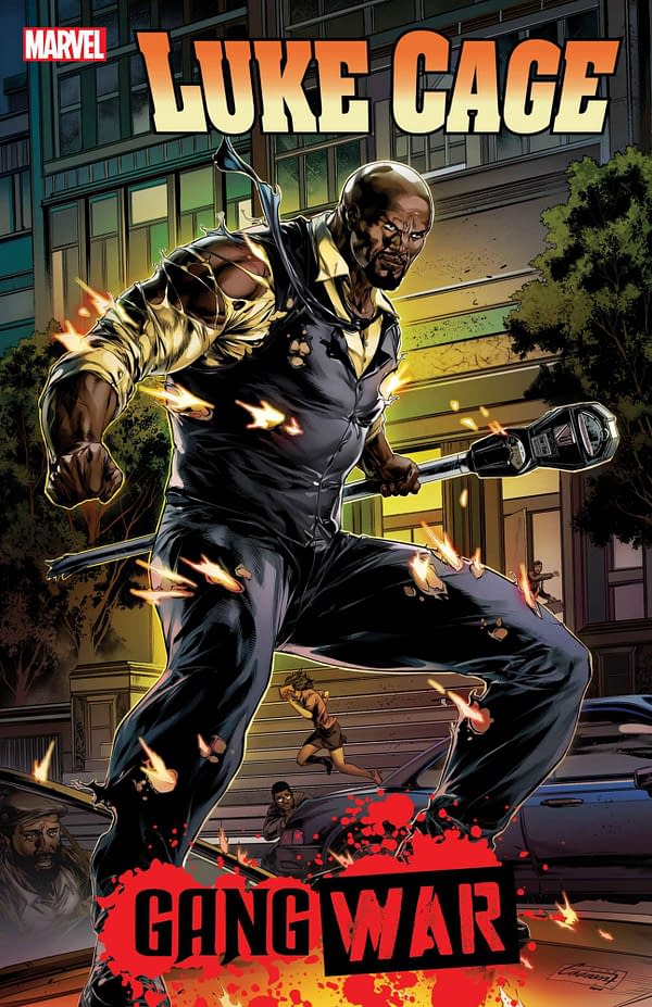 Cover image for LUKE CAGE: GANG WAR #1 CAANAN WHITE COVER