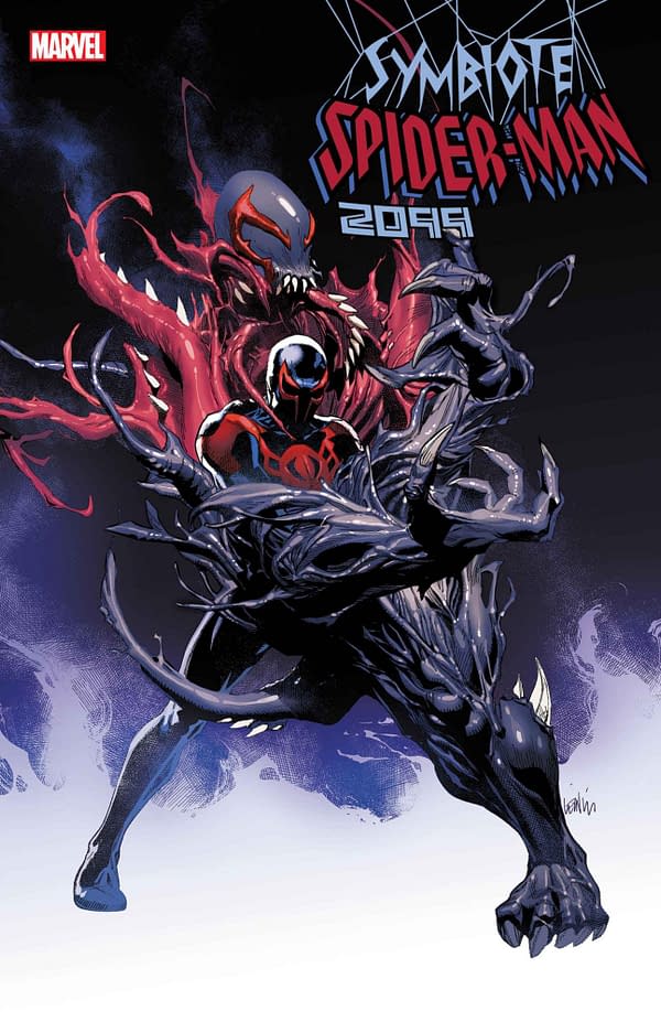 Cover image for SYMBIOTE SPIDER-MAN 2099 #1 LEINIL YU COVER