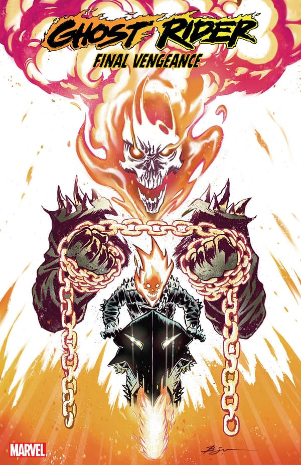 Cover image for GHOST RIDER: FINAL VENGEANCE 1 BEN SU FOIL VARIANT