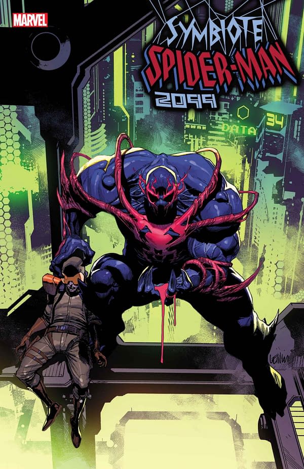 Cover image for SYMBIOTE SPIDER-MAN 2099 #2 LEINIL YU COVER