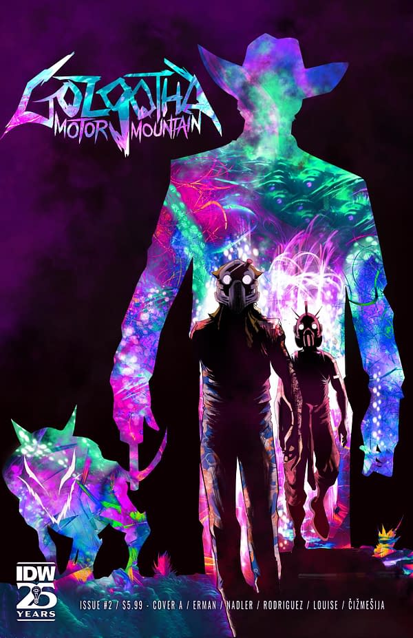 Cover image for GOLGOTHA MOTOR MOUNTAIN #2 ROBBI RODRIGUEZ COVER