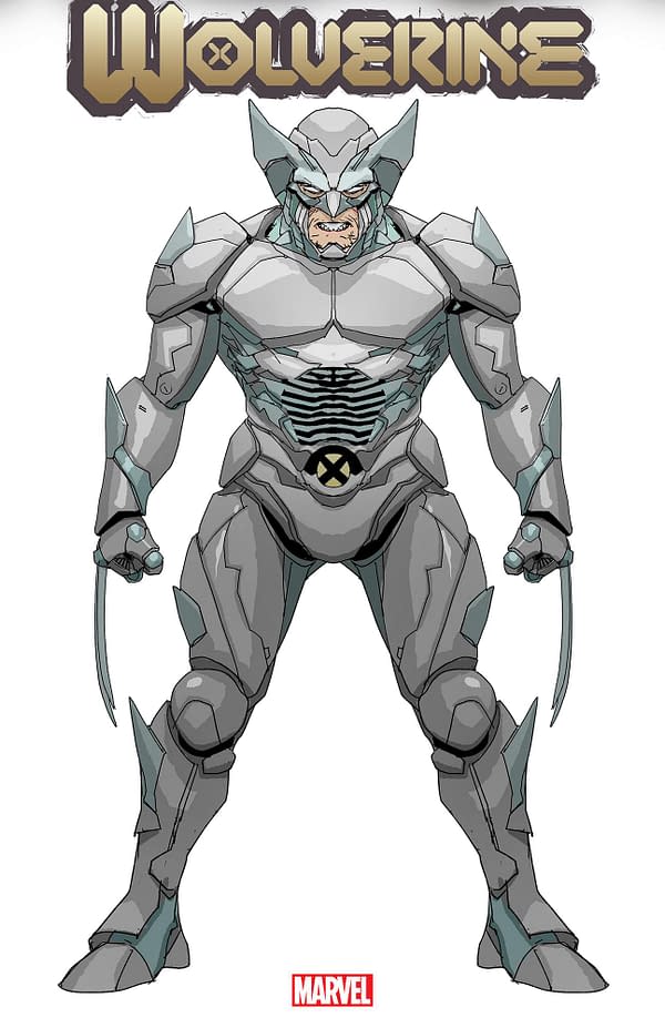 Cover image for WOLVERINE #49 LEINIL YU ADAMANTIUM ARMOR DESIGN VARIANT