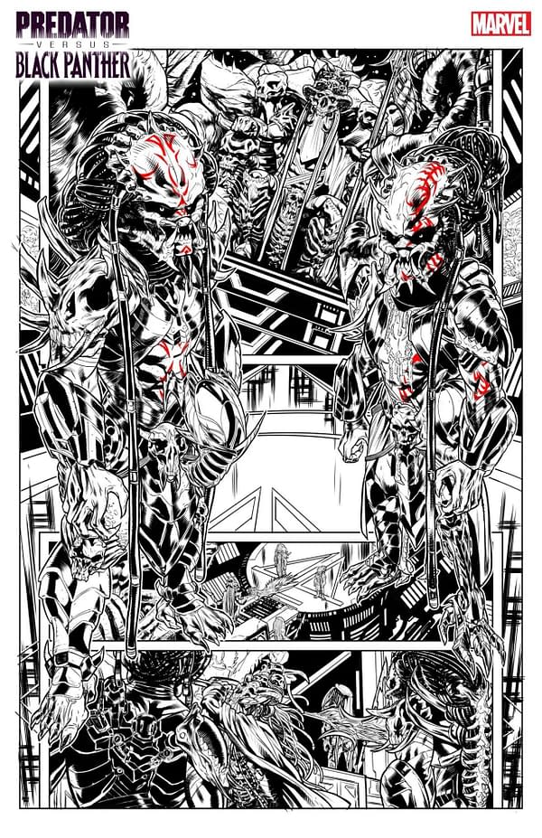 Predator Vs Black Panther by Benjamin Percy &#038; Chris Allen from Marvel