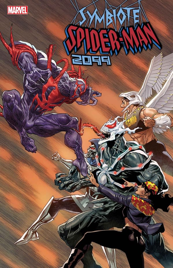 Cover image for SYMBIOTE SPIDER-MAN 2099 #4 LEINIL YU COVER